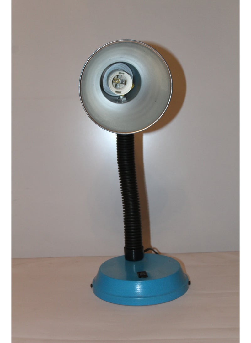 Table lamp with flexible arm moves 360 degree-baby blue color - Image 5
